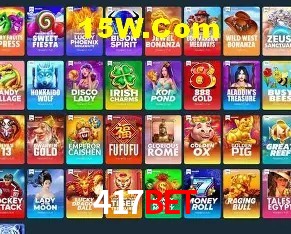 Interface do App 417Bet